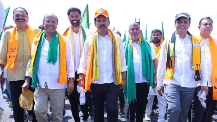 bjp-padayatre-bellary-chalo-gani